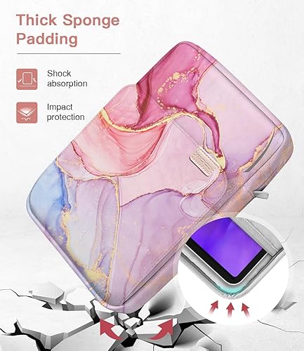 Miniatura 54 de MoKo Funda con Asa para Tableta de 9-11 Pulgadas, Bolsa de Transporte con Correa para el Hombro Compatible con Nuevo iPad Pro M4/iPad Air M2 de 11