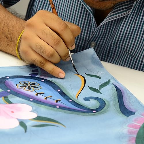 Miniatura 2 de Anna By Anuschka Hobo grande pintado a mano con múltiples bolsillos