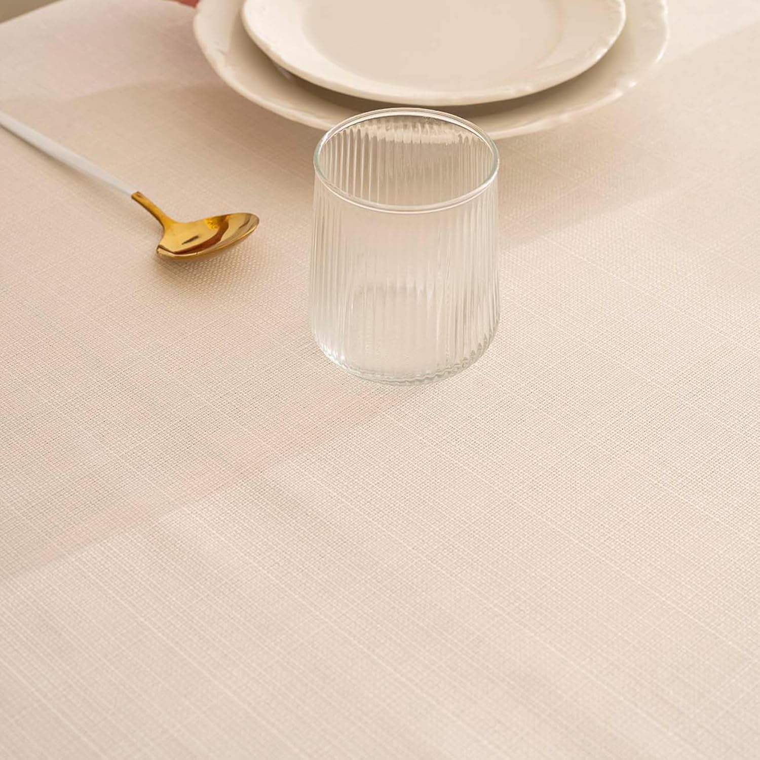 Rectangular & Round Tablecloth for Dining & Picnic | Botanical Print Fabric Table Cover for Indoor Outdoor Tables | Durable Table Cloth for Kitchen, Parties, Holidays & Everyday Use