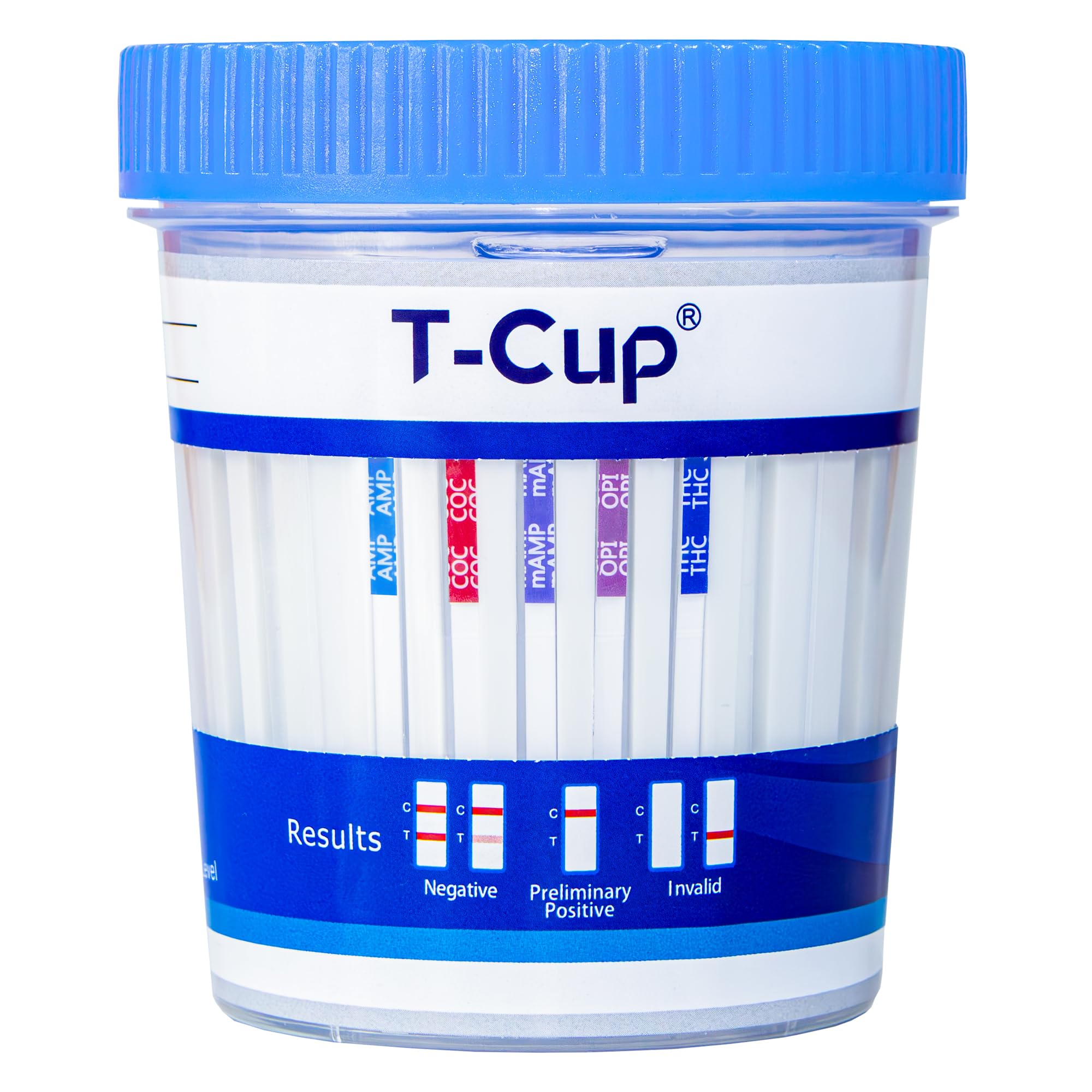 Prime Screen 5-Panel Multi Drug Test Compact Cup 10-Pack