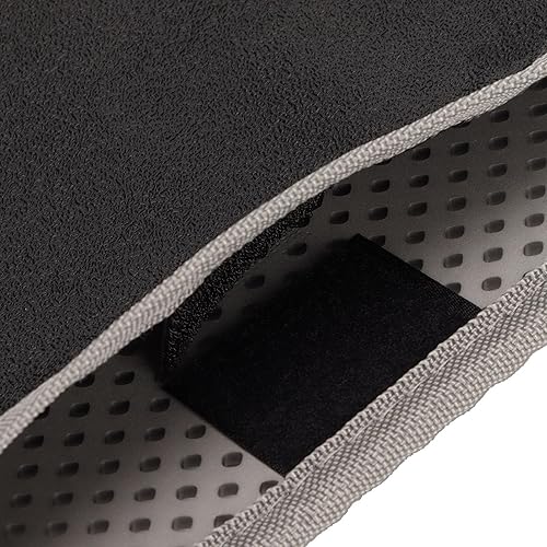 Miniatura 5 de Tapete de arena para gatos, almohadilla para atrapar la arena, suave de doble capa, impermeable, material EVA que evita resbalones, tapetes para