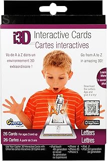 Cypher Kids i3D Interactive Cards- Letters