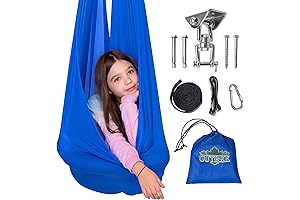 OUTREE Sensory Swing for Kids | Calming, 360° Rotating Therapy Swing for...