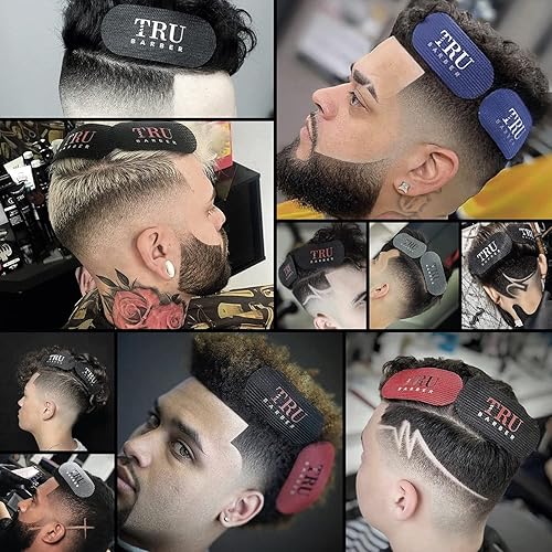 Miniatura 2 de TRU BARBER HAIR GRIPPERS  2 COLORS PAQUETE PAQUETE DE 4 PIEZAS PARA HOMBRE Y MUJER - Salón y Barbero, Pinzas para el cabello para peinar, Agarres