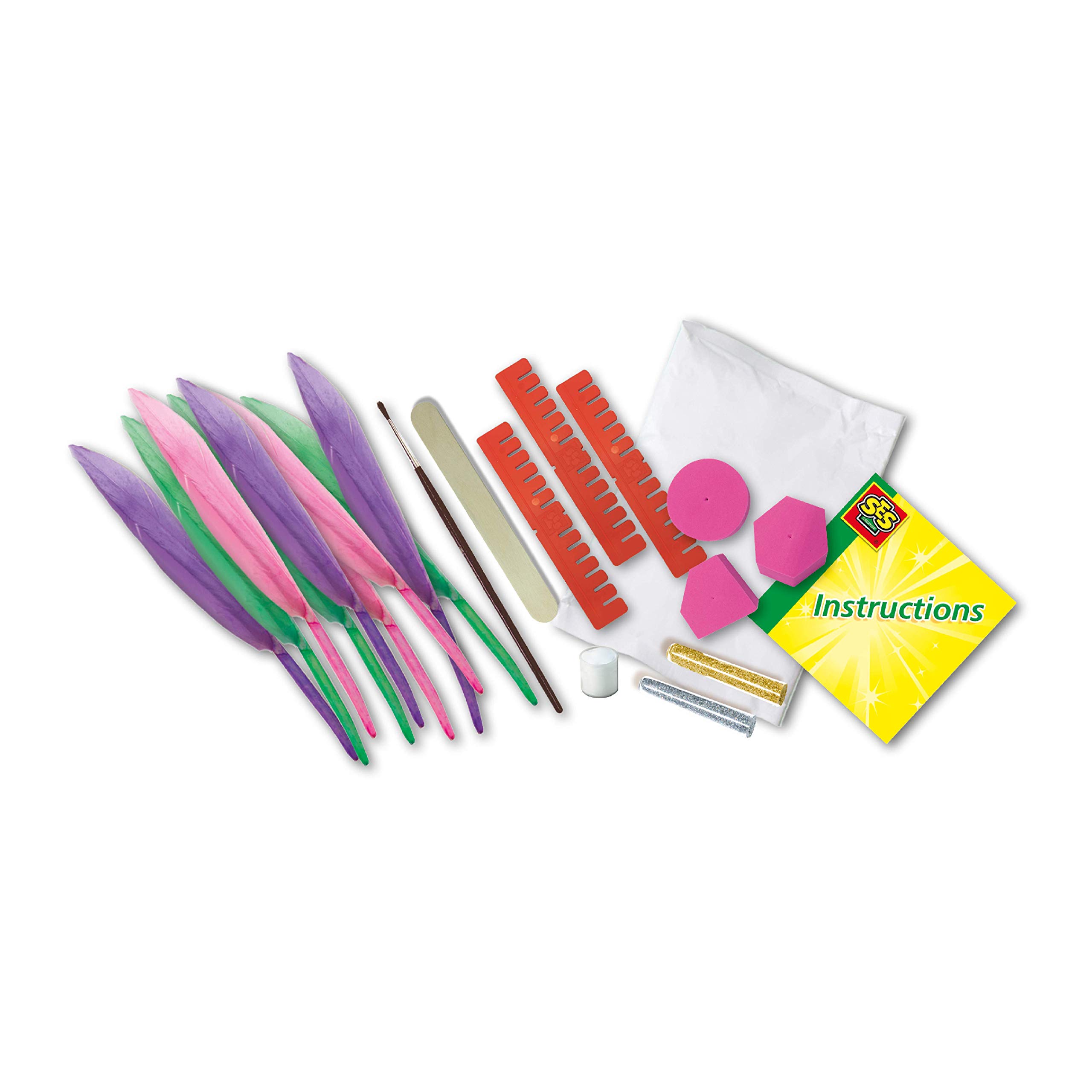 SES Creative - Plumes de Cristal - Bricolage avec des plumes