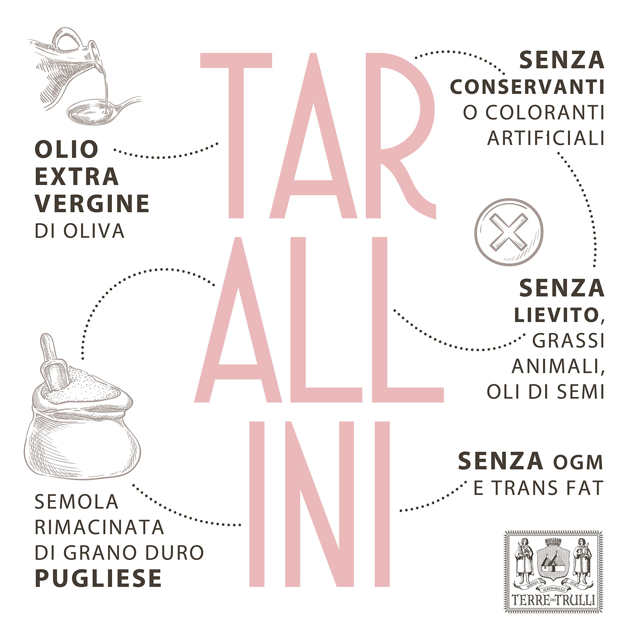 Tarallini de Apulia con Romero 5 x 230g