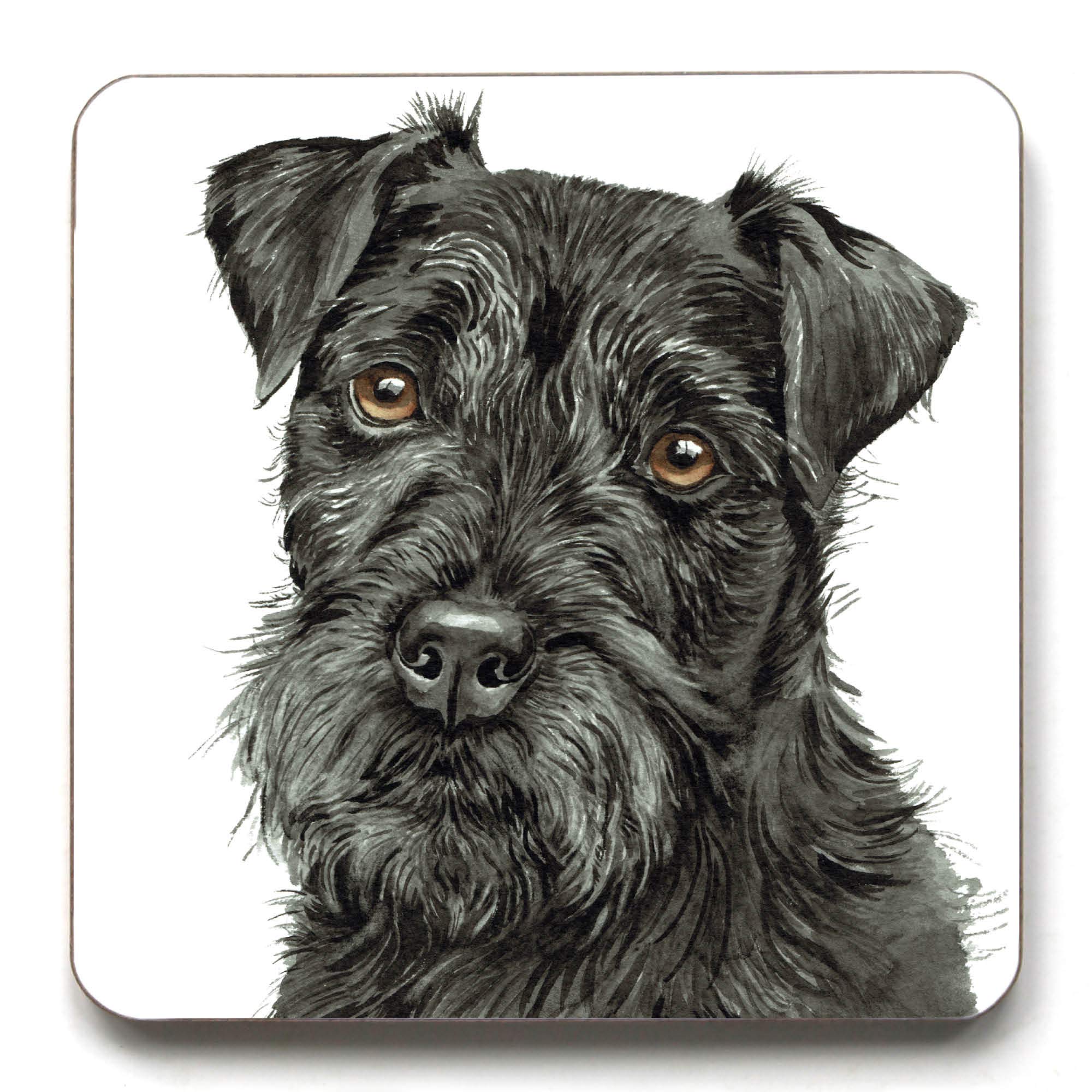 Waggydogz Patterdale Terrier Coaster (Cst-233)