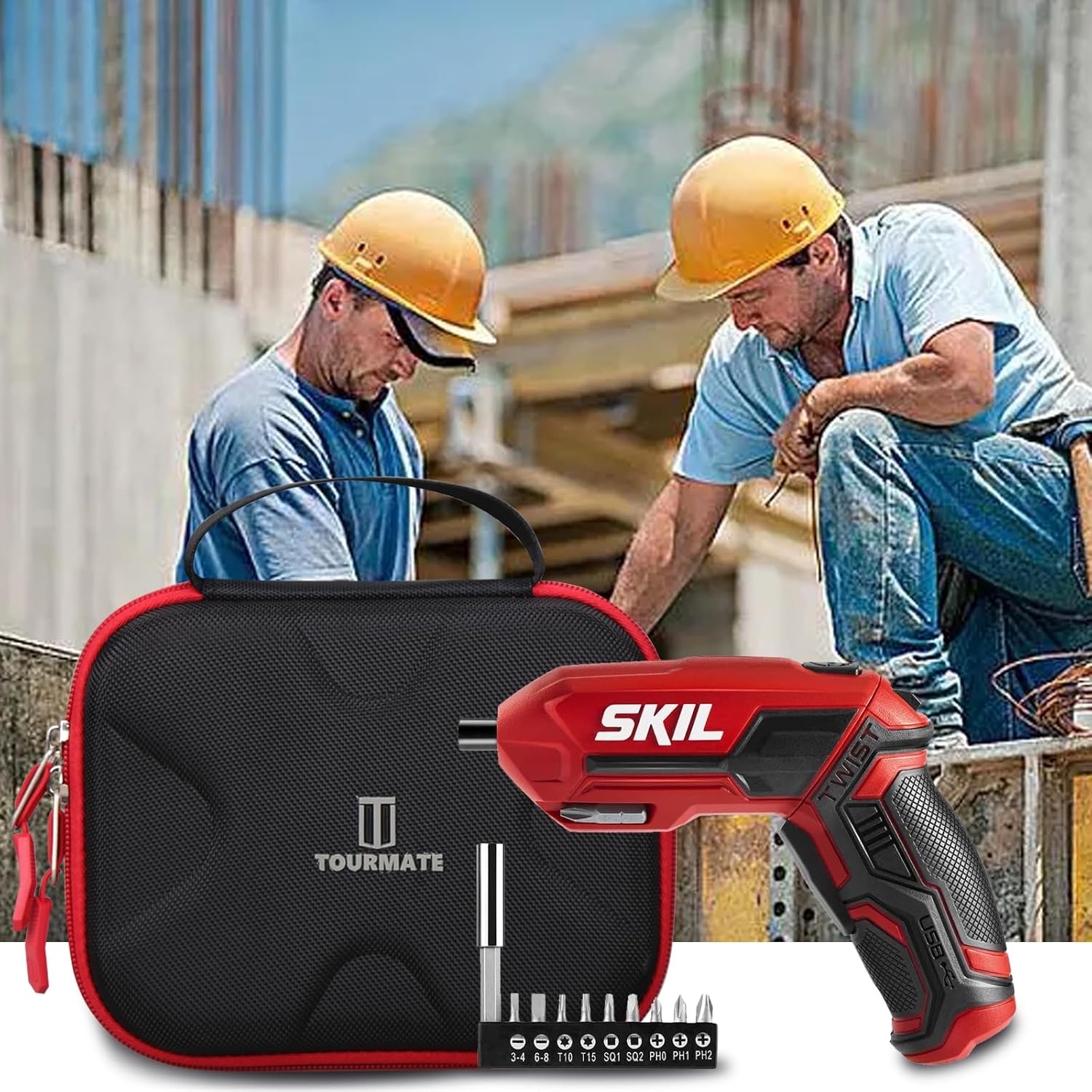 Hard Travel Case for SKIL 4V Rechargeable Cordless Screwdriver SD561802 - Protective Carrying Bag (Case Only) - Image 6