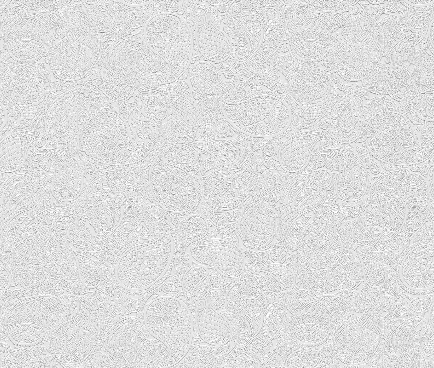 Papel en relieve perlado diseño 0002 blanco pintable lavable para reformas interiores 300x250