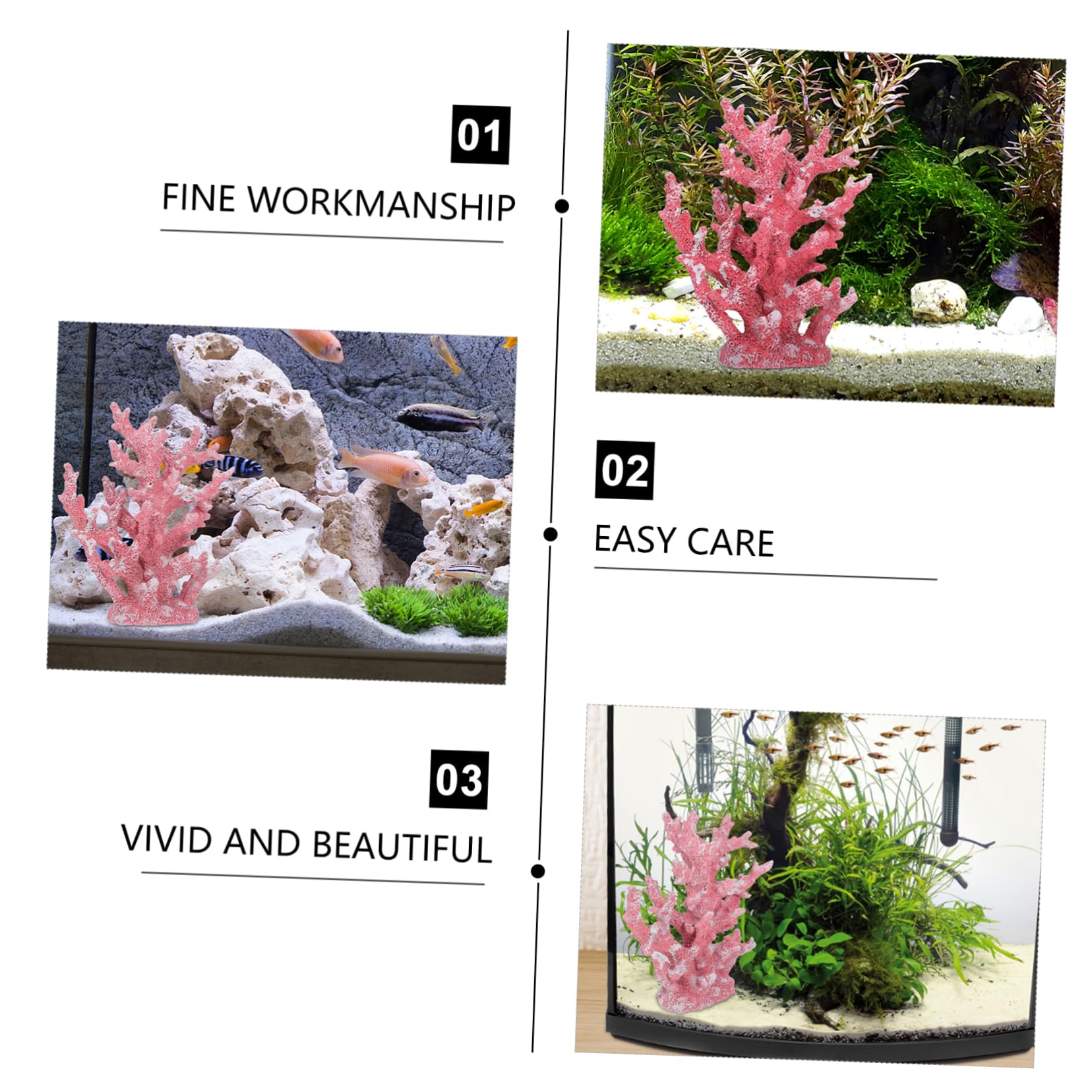Cabilock Gioielli In Corallo Simulato Corallo Artificiale Per Acquario Decorazione Per Acquario Di Barriera Corallina Artificiale Ornamenti Per Acquario Vulcanico Decorazioni Per