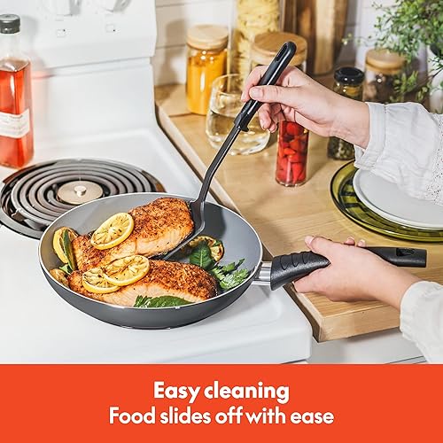 Miniatura 7 de BELLA Juego de 21 piezas para hornear y almacenar esenciales de cocina para primer o nuevo apartamento utensilios de cocina antiadherentes surtidos