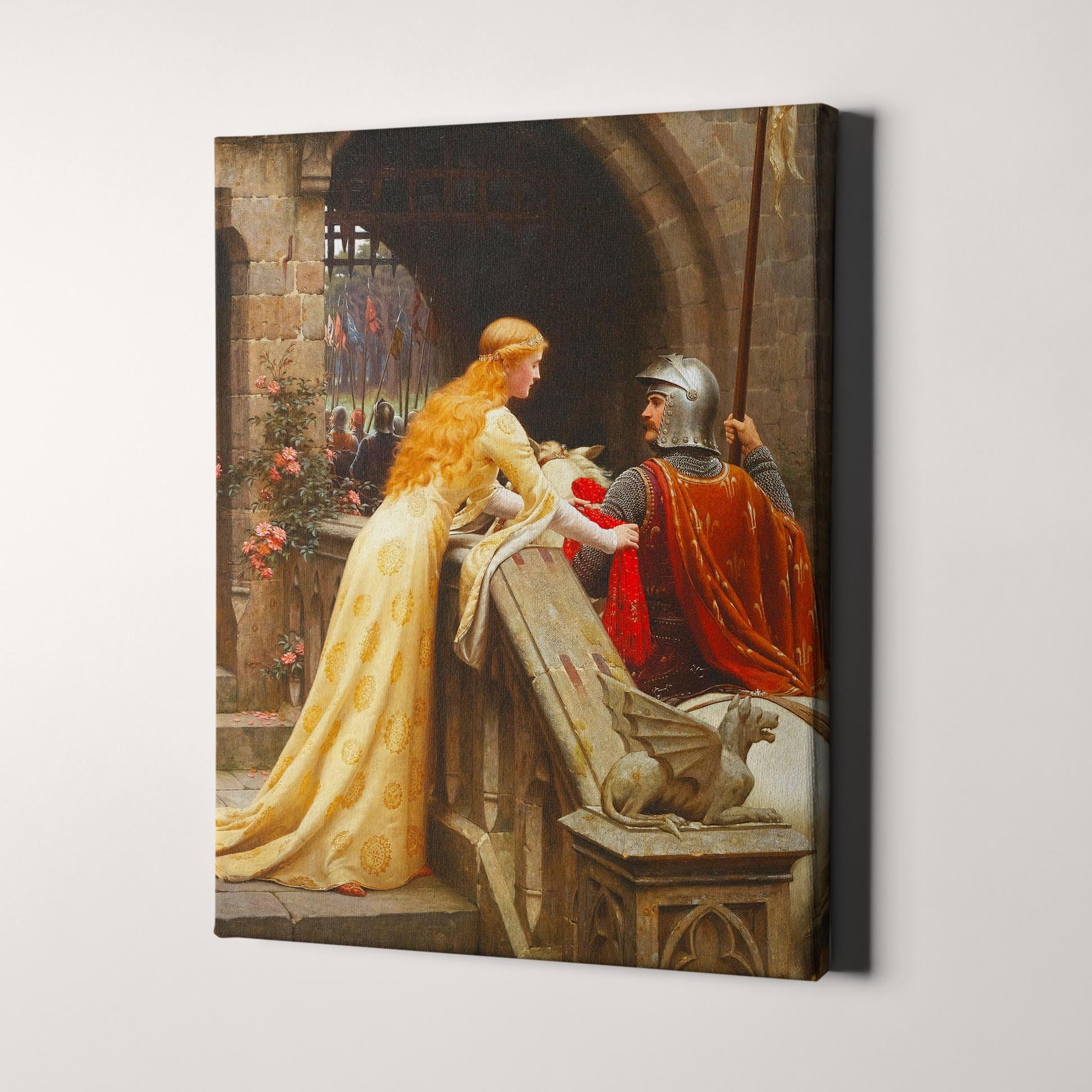 Amazon.com: God Speed - Maiden Saying Farewell To Knight Medieval