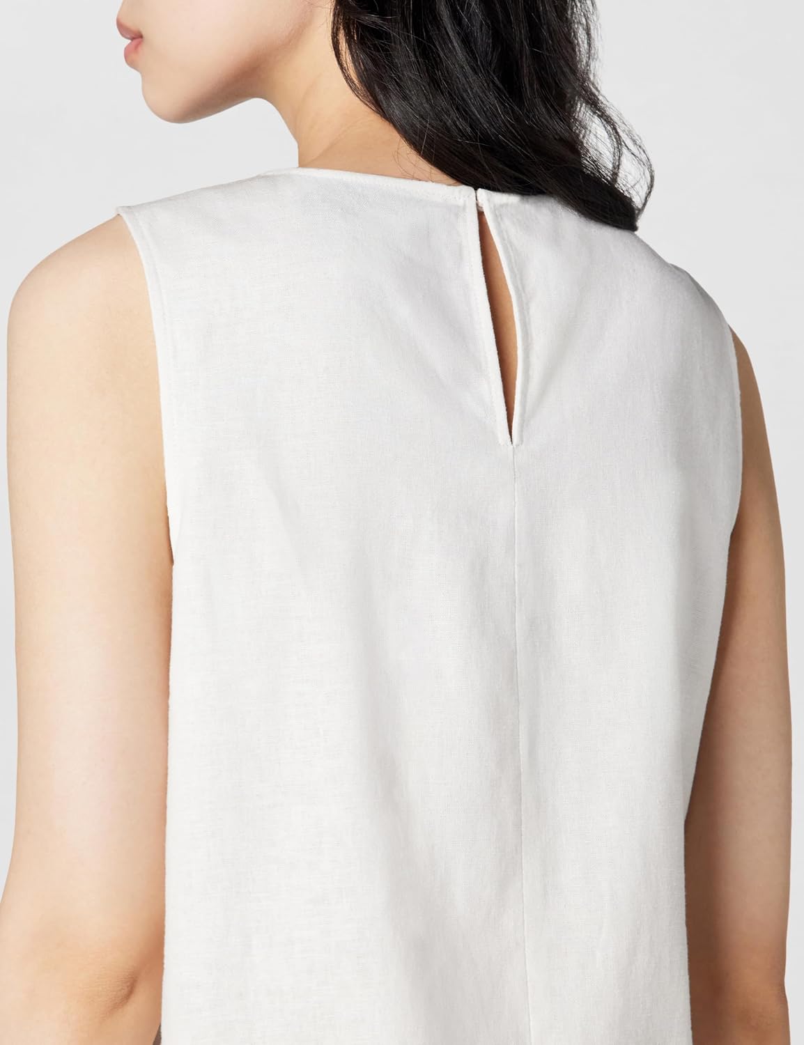Calvin Klein Women's Linen Blend Shell Top