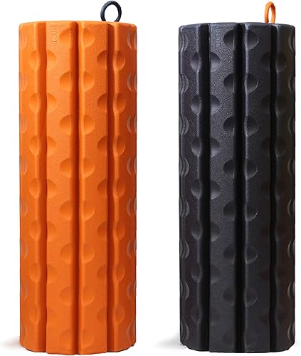 Miniatura 8 de Brazyn Morph - Rodillo de espuma para el hogar, gimnasio, oficina, viajes, atletas - Rodillo plegable y ligero para masaje de puntos de activación,