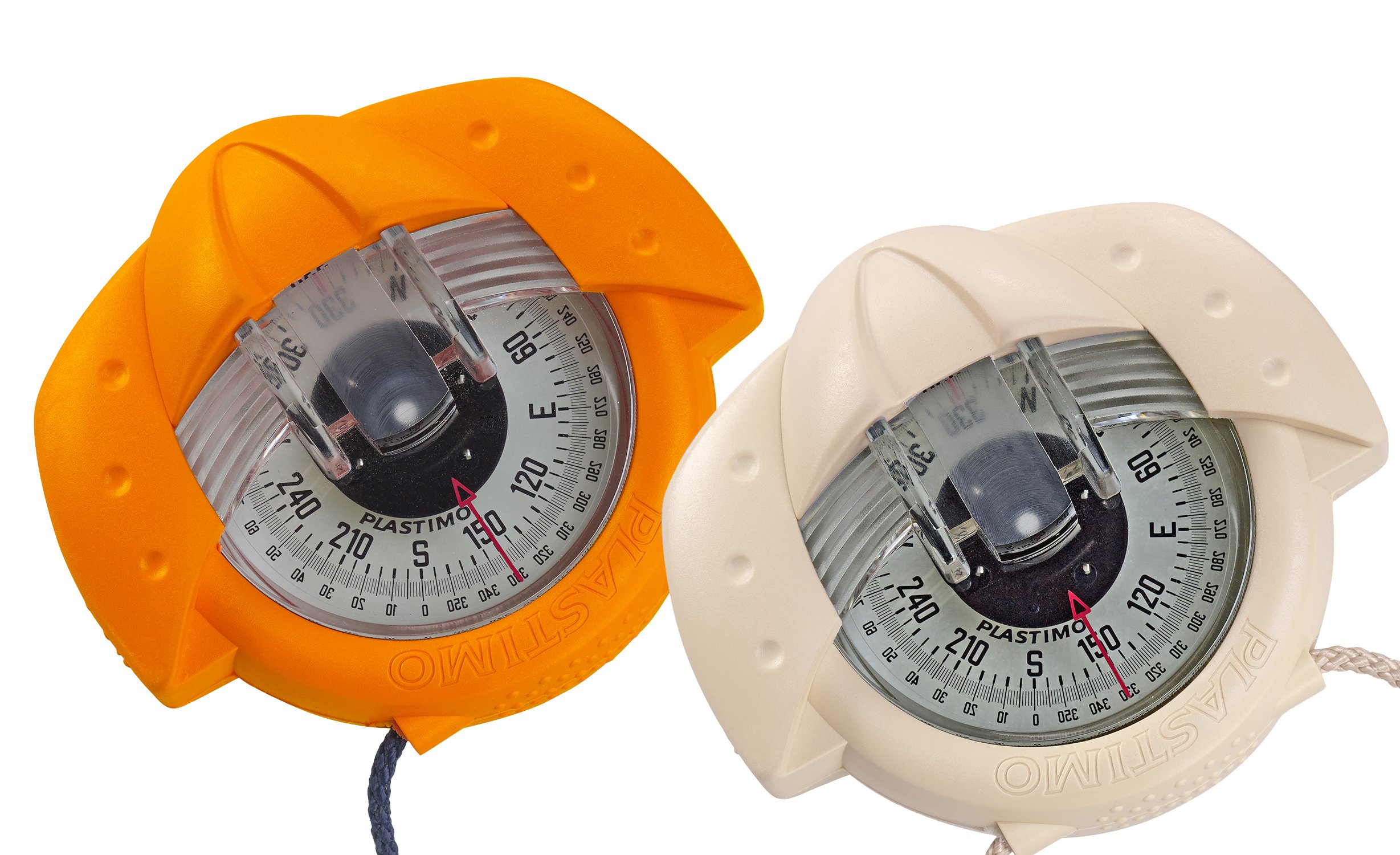 PLASTIMO 63599 Compas Mixte Adulte, Orange, Taille unique