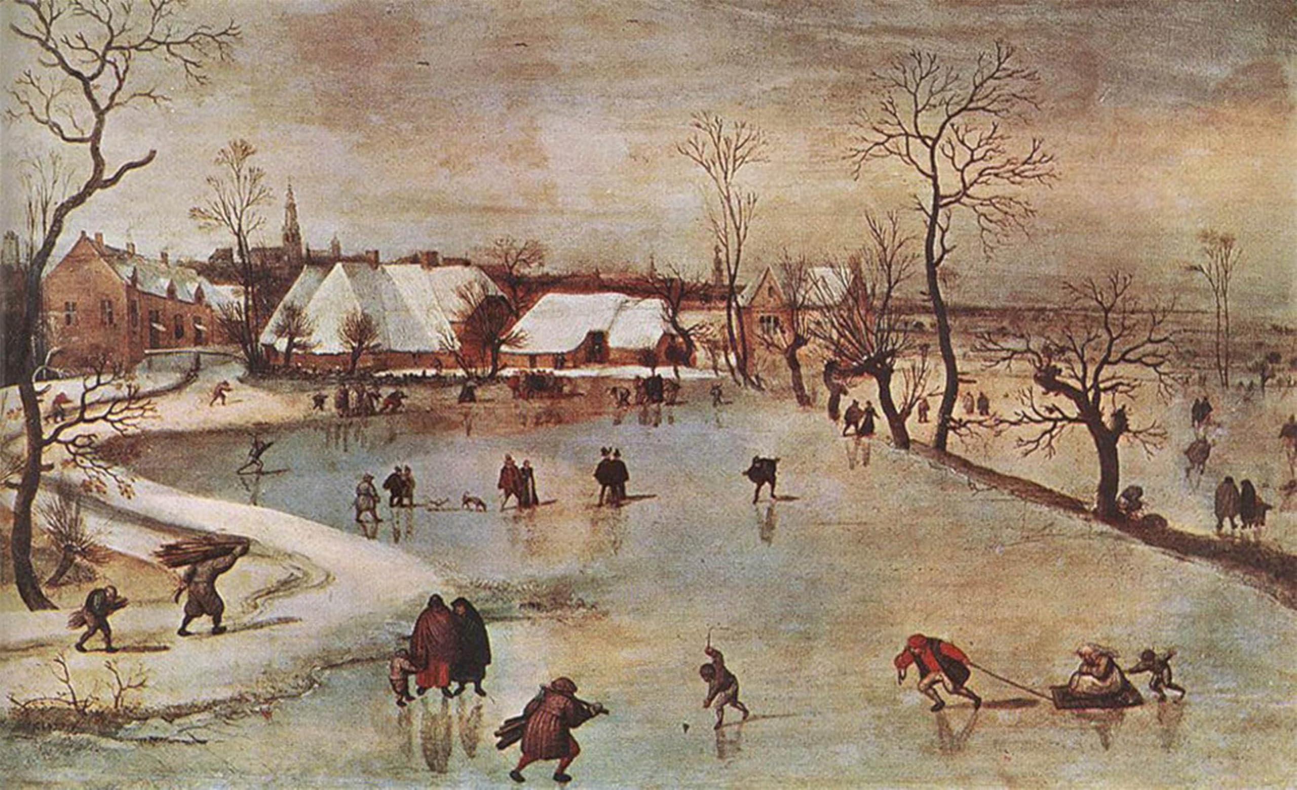 Tableau Toile Hiver Solution Murs Vides Grand Format Habillage Salon - 5