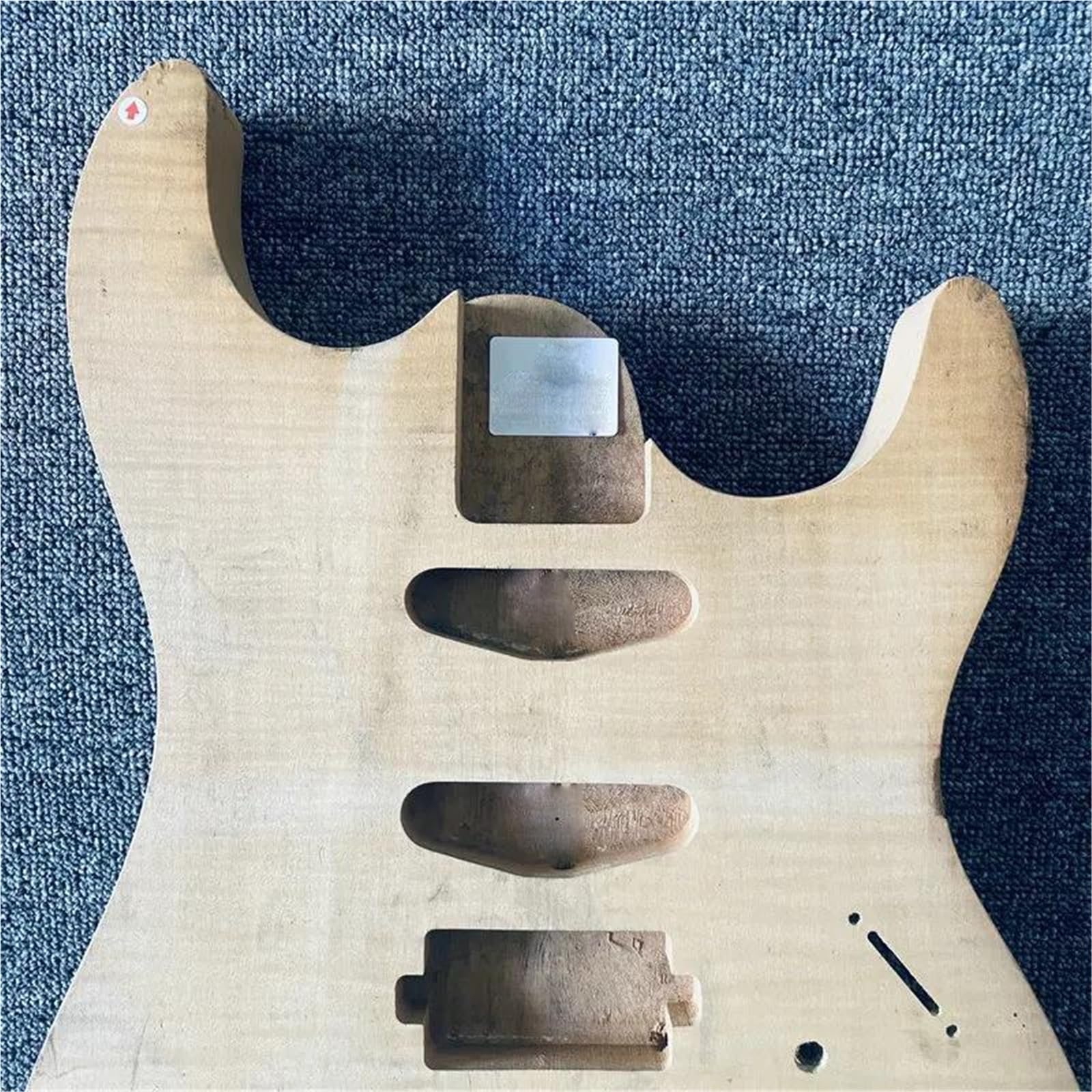 E Gitarrenkorpus Massive Decke Langlebig Professionelle Leistung