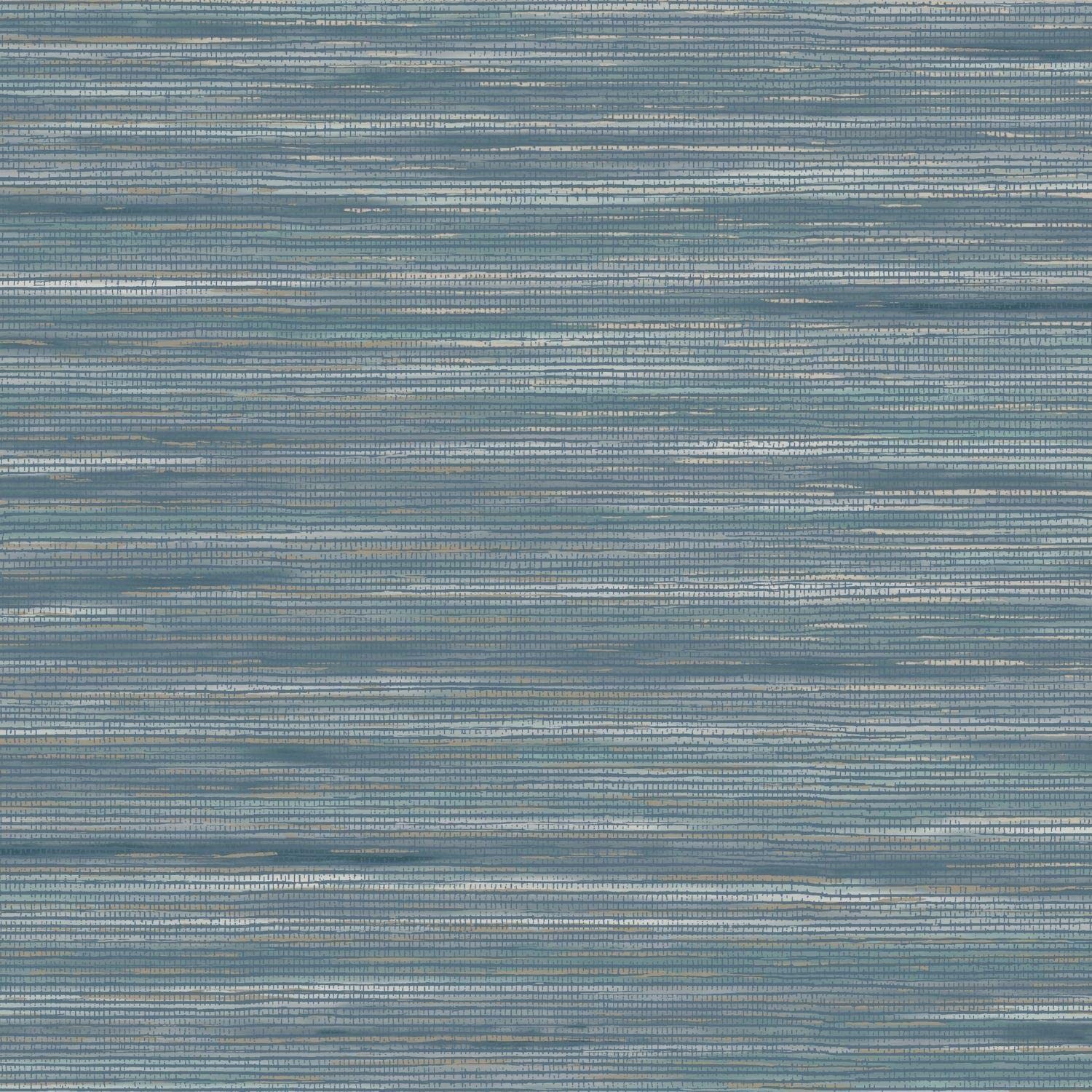 Yöl Navy Blue Holden Vardo Design Navy Gold Glitter Grasscloth Paste The Wall Vinyl Wallpaper