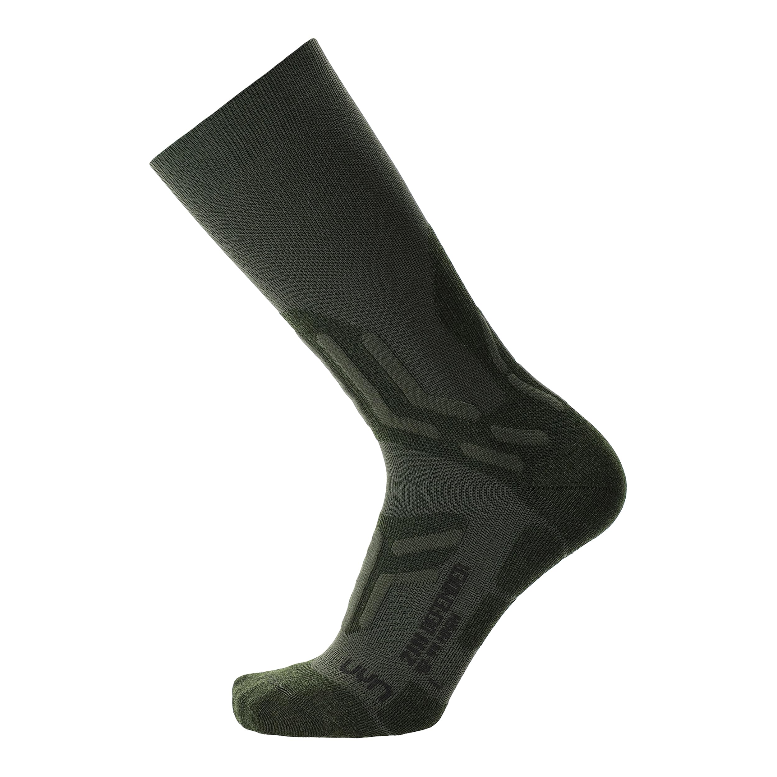 UYN S100303-E198 TREKKING FIVE MERINO SOCKS Men's Tactical Green 35/38