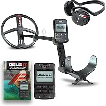 XP Deus II Bundle RC, 11" FMF Coil, WSA ST Metal Detector for Adults