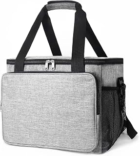 27L Cooler Bag 40 Cans Insulated Picnic Lunch Bag Large Soft Cooler Bag for Outdoor Picnic Camping BBQ Travel Beach Hiking Cooler