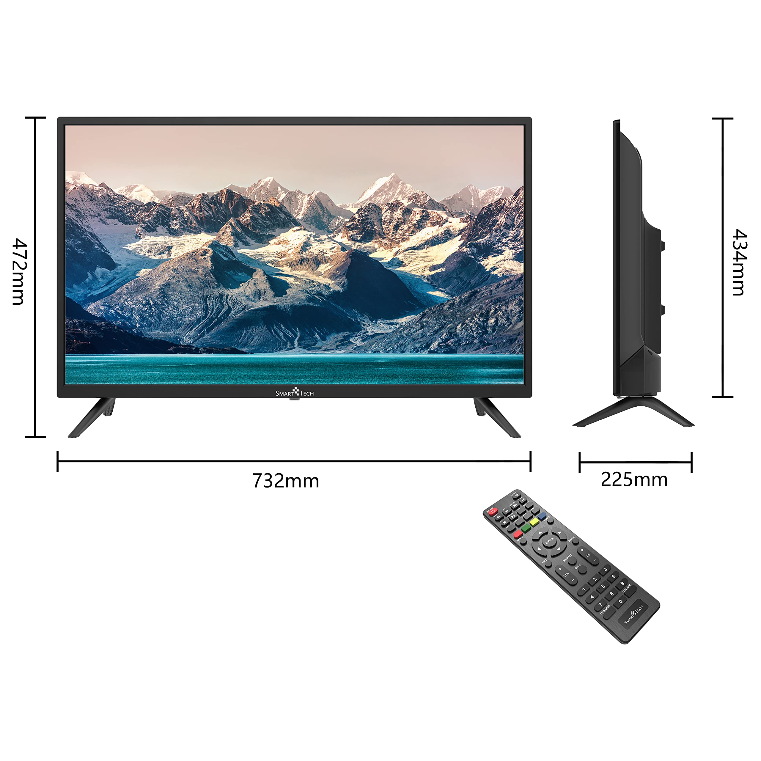 Smart Tech Tech SMT32N30HC1L1B1 80cm (32 Zoll) LED Fernseher (HD – Bild 3