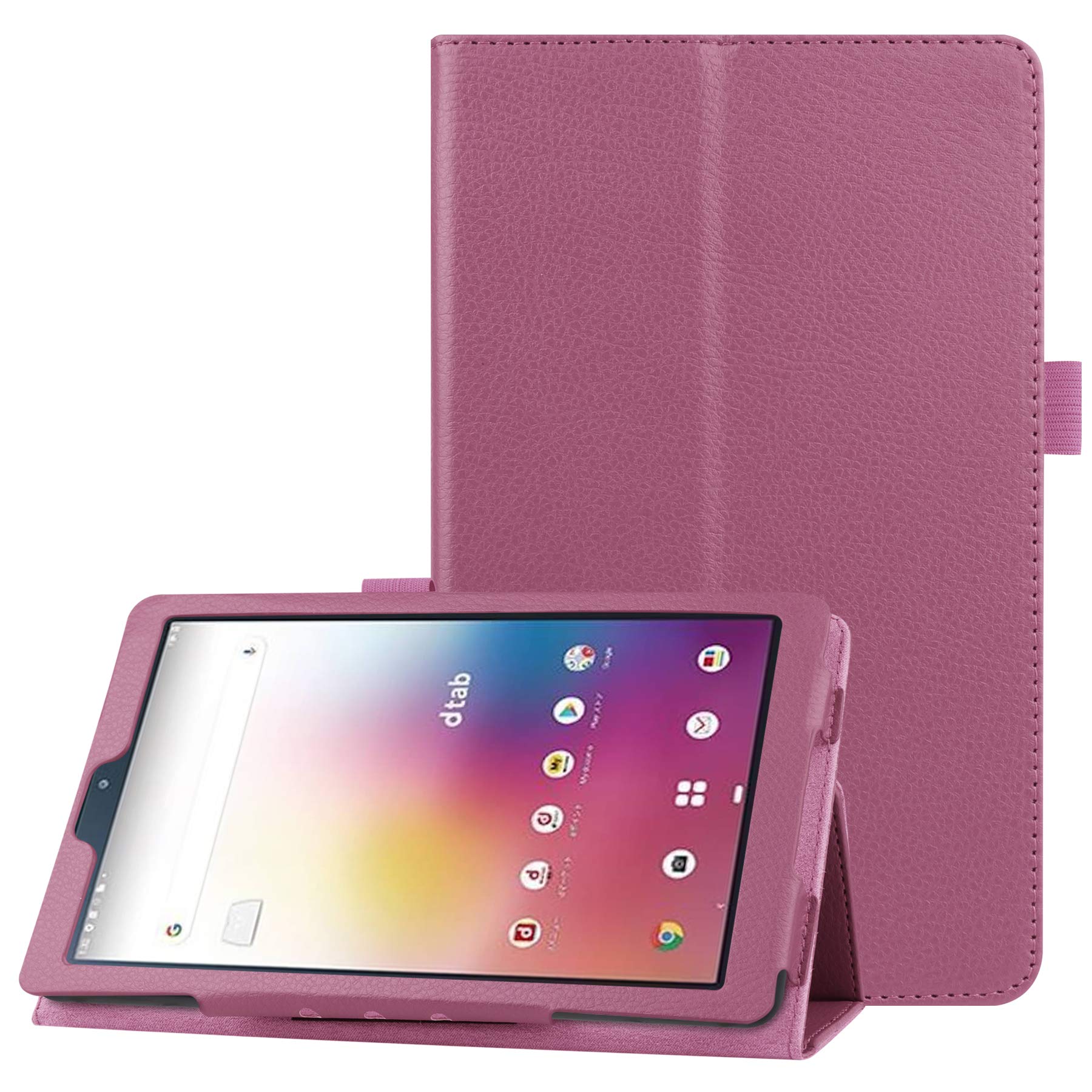 Amazon.co.jp: PCATEC NTT docomo dtab Compact d-42A 用 二つ折カバー