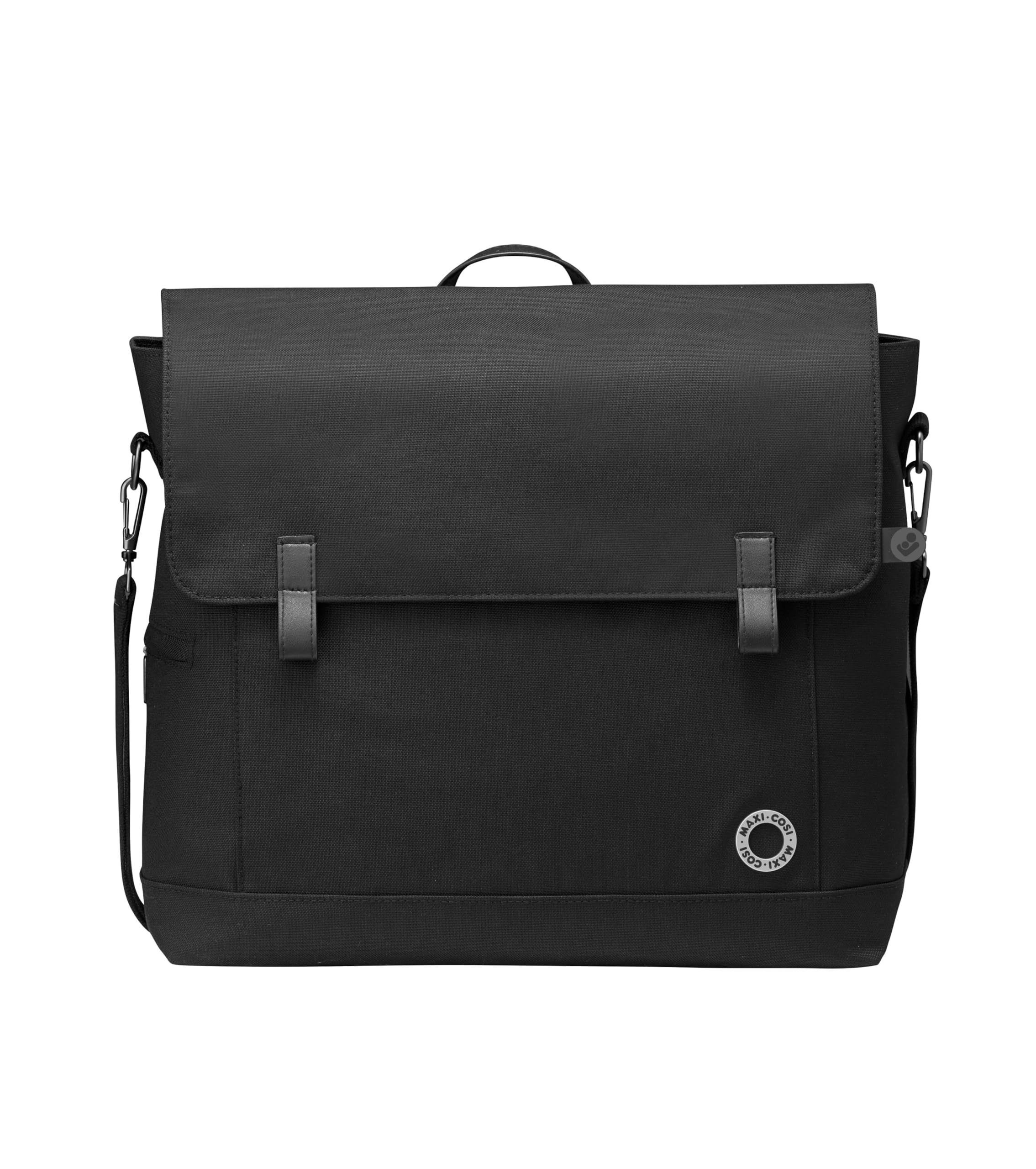 Maxi-Cosi Modern Bag Bolso cambiador para bebés, Bolsa carro bebe para pañales, con colchón incluido, Color Essential Black
