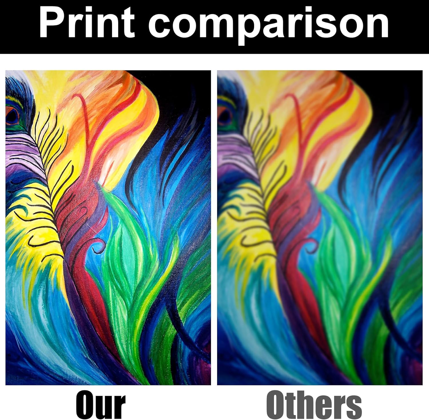 68 Ink Cartridges Replacement for HP 68 Ink Combo Pack for Envy 6555e 6155e 6152e 6552e 6558e Printers High Yield Ink (2-Pack, 1 Black/1 Tri-Color)