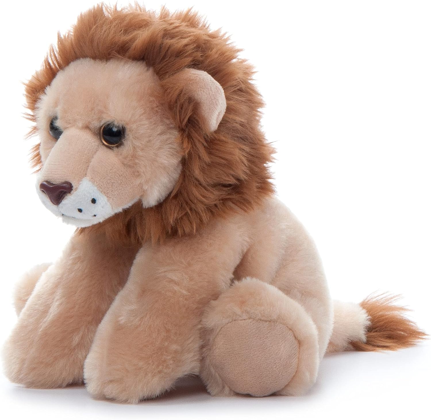 The Petting Zoo Lion Stuffed Animal, Gifts for Kids, Wild Onez Zoo Animals, Lion Plush Toy 9 inches