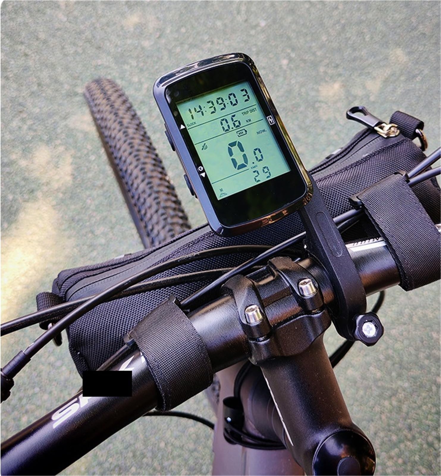 Écran LCD, Compteur Vélo GPS : Vitesse, Odomètre | Étanche, Rechargeable USB, De