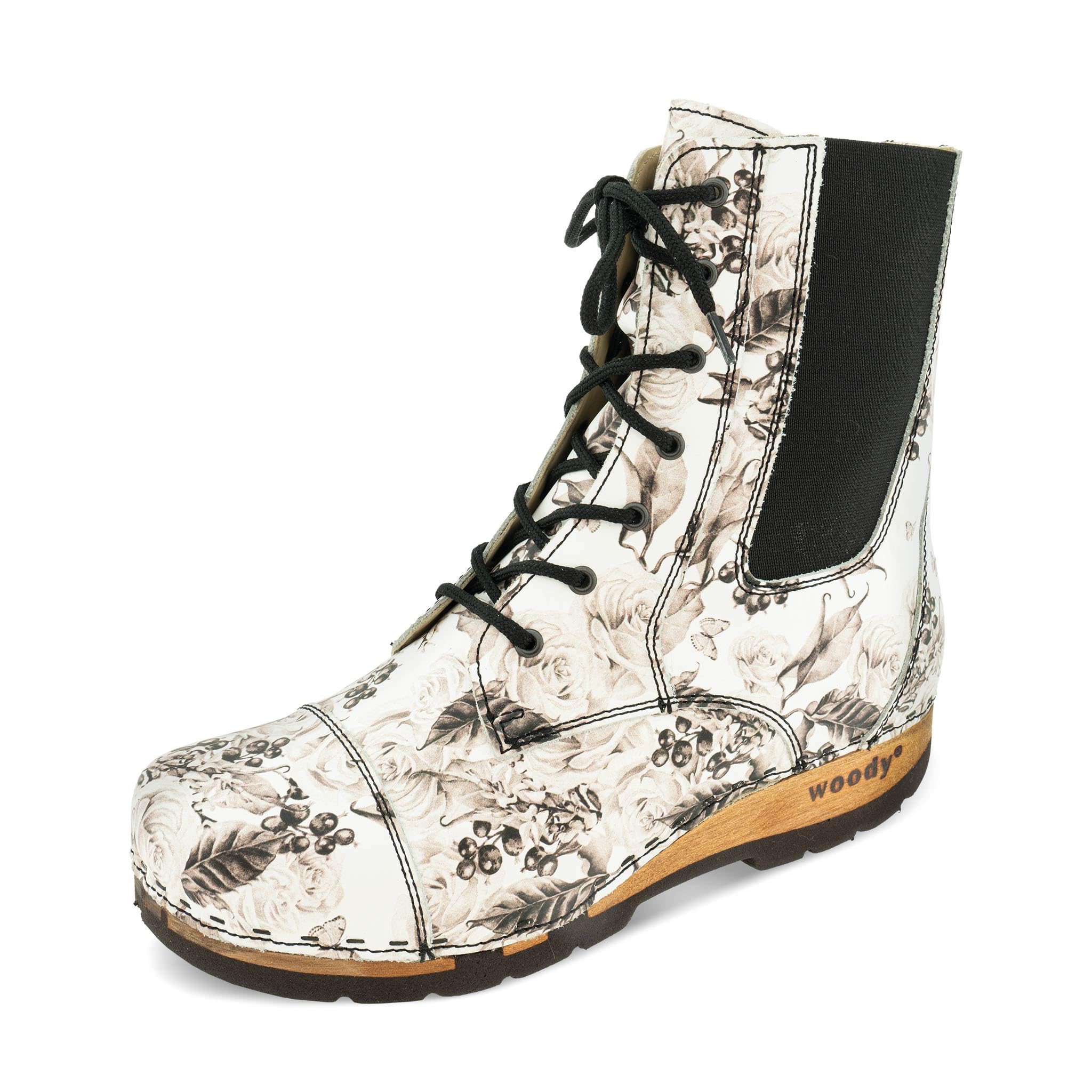 Woody Mara, Botas Cortas Al Tobillo Mujer, Rosa Bianco, 40 EU