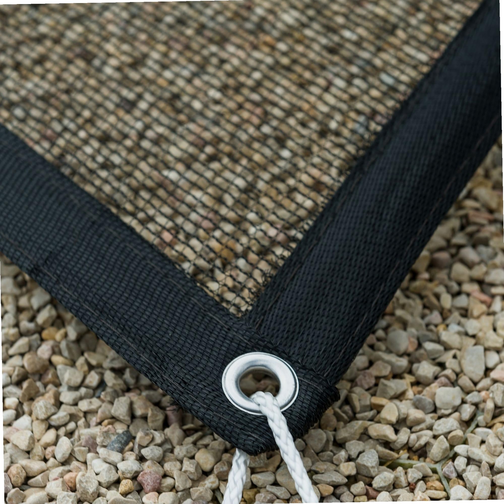 WERKA PRO Filet de Protection Piscine 100g/m2 4 x 7 m, Gris