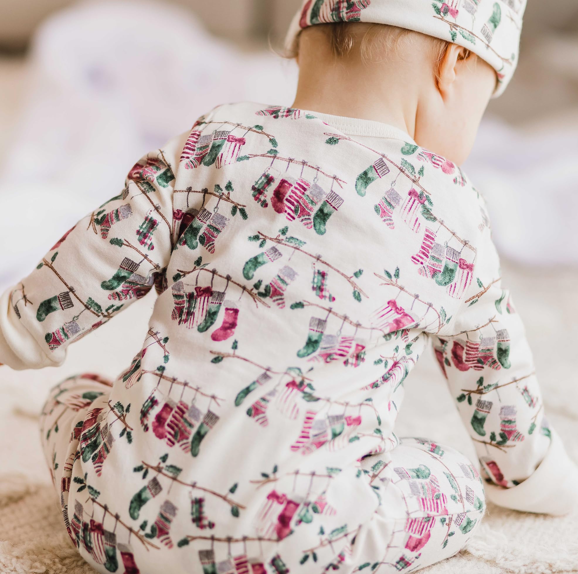 Burt's Bees Baby Footie para bebés y niños pequeños