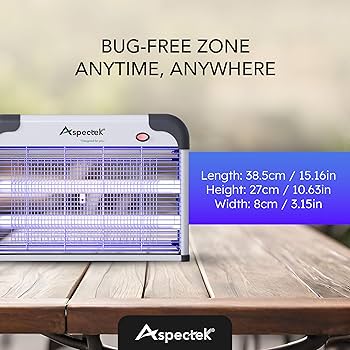 Amazon.com : Aspectek 20W Electric Bug Zapper for Indoor Use