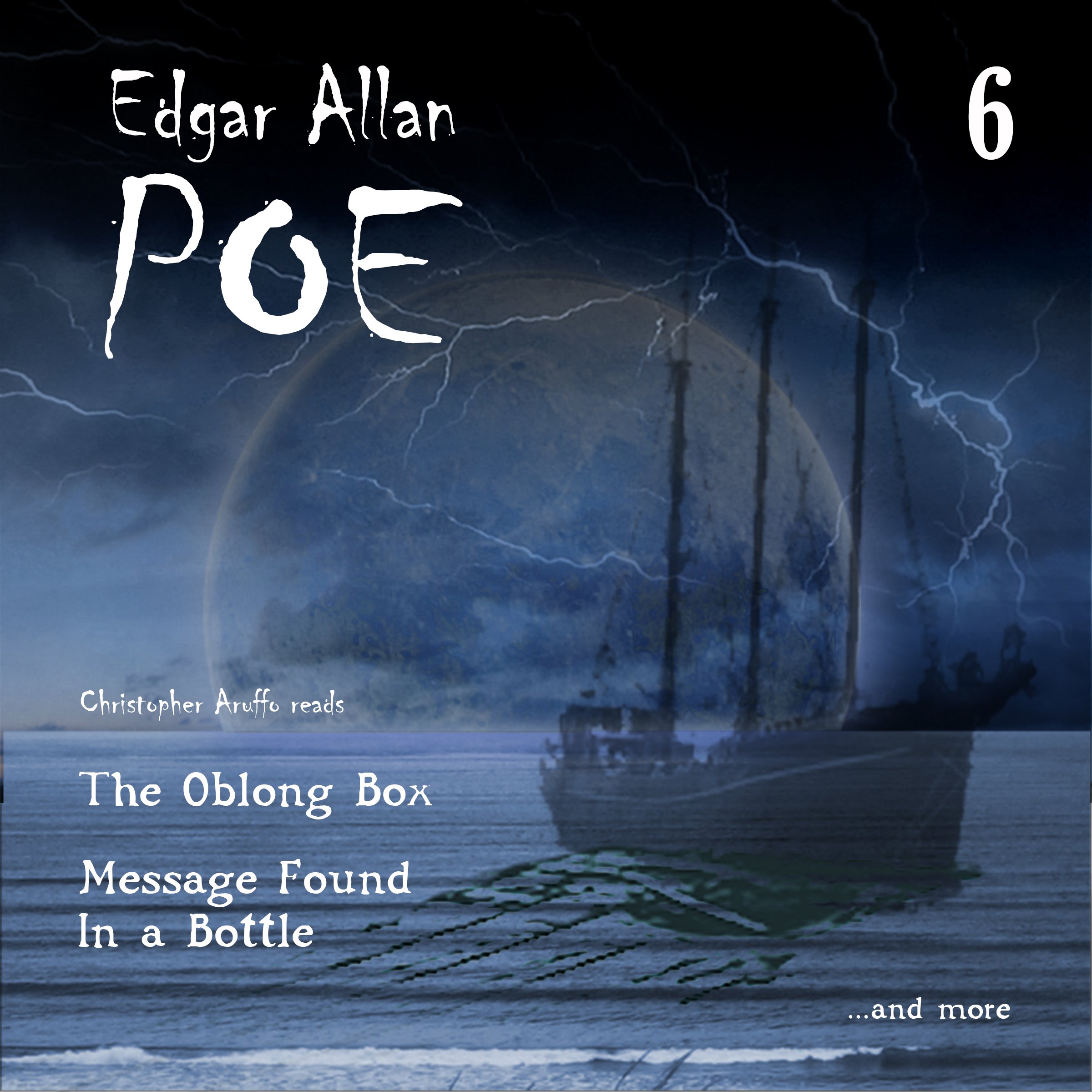 Cover art for Message Found in a Bottle and The Oblong Box