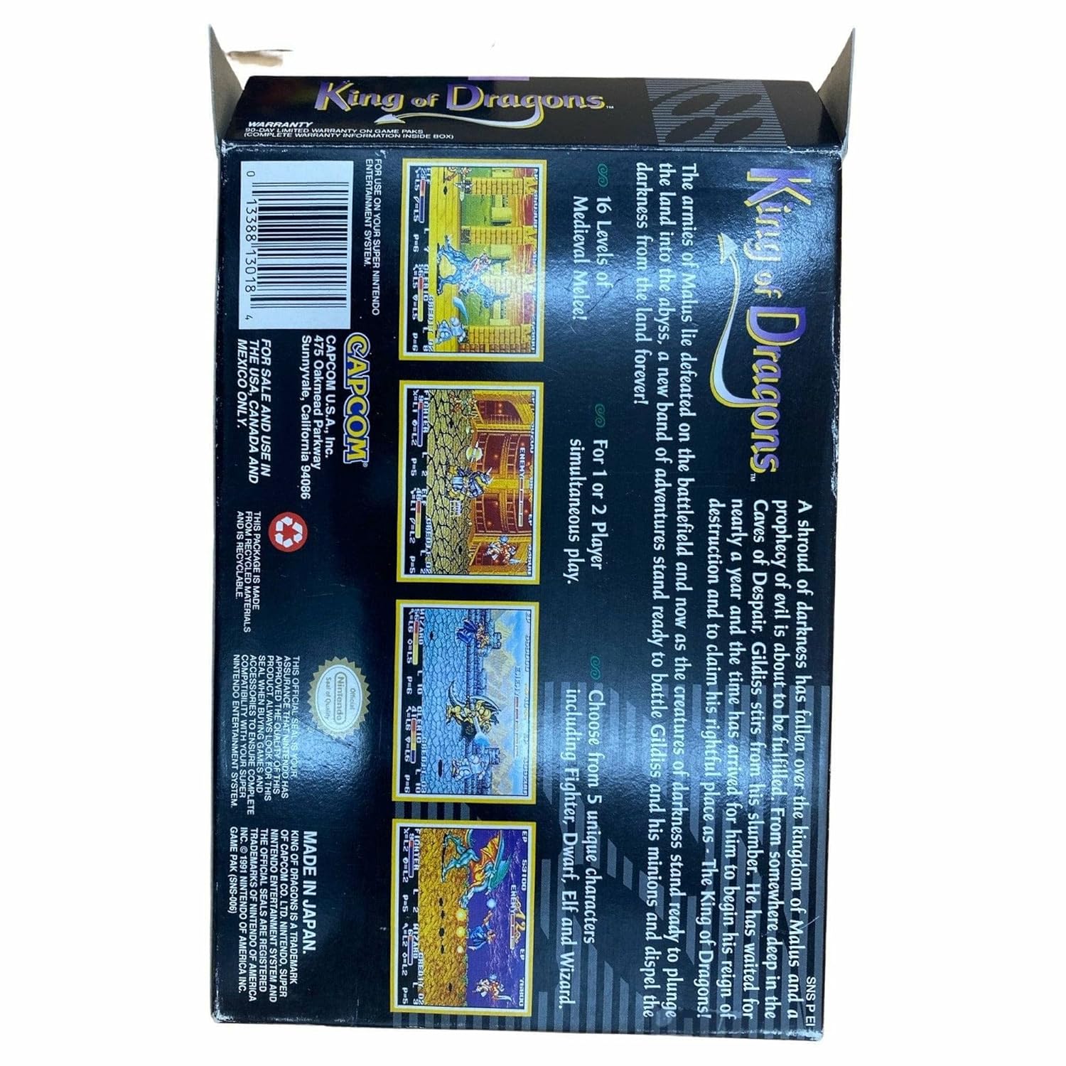King of Dragons - Super Nintendo (Renewed)