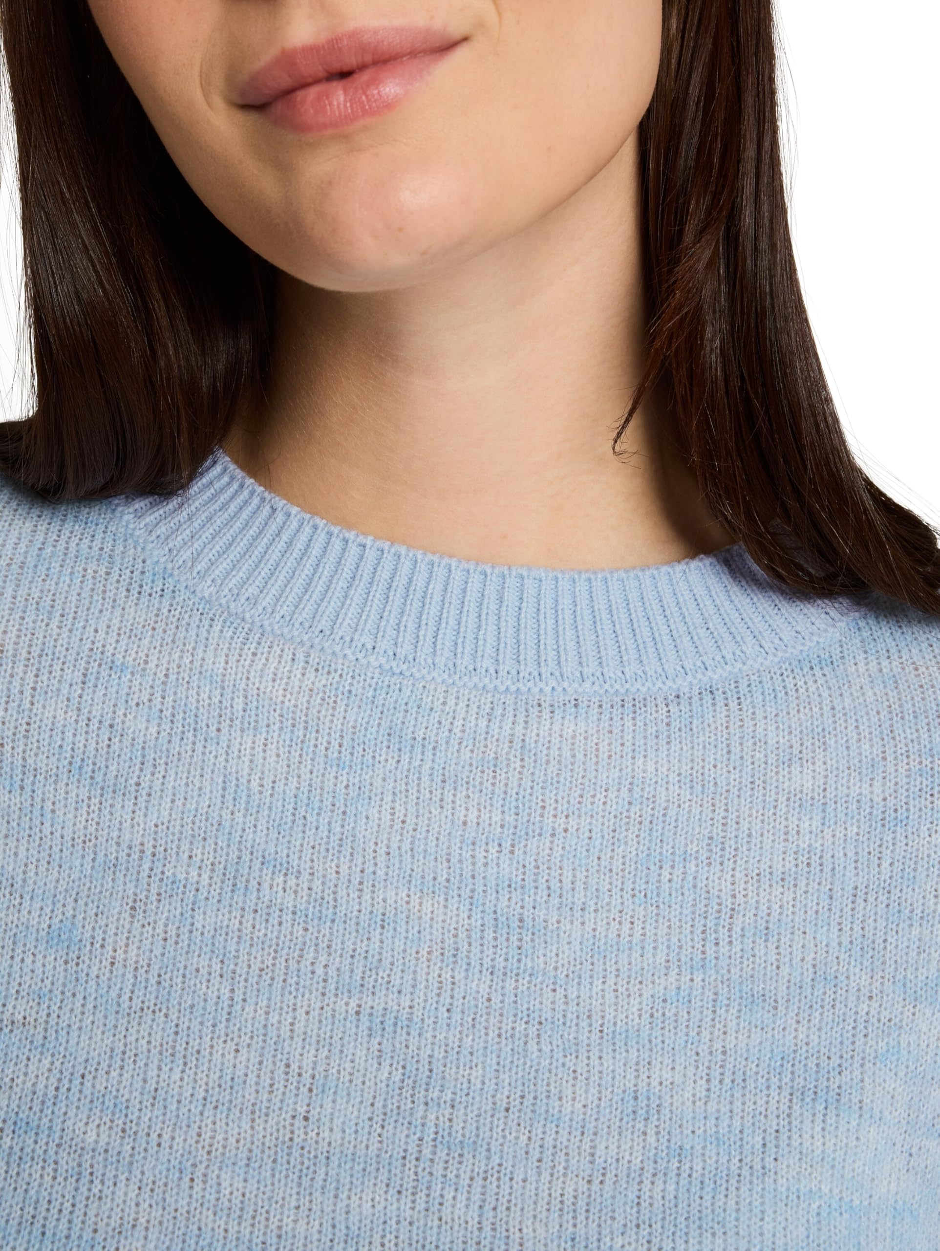 Tom Tailor Damen 1053214 Strickpullover mit kurzen Ärmeln