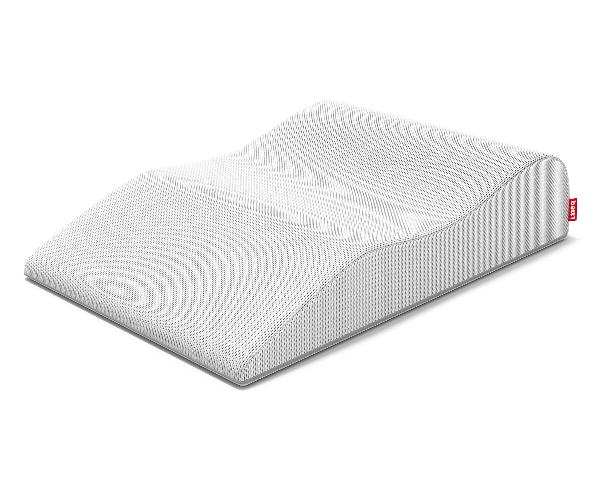 bett1 Bodyguard Venenkissen | Zum Hochlegen schwerer Beine, ergonomisch geformt, spürbare Entlastung für Waden und Oberschenkel, Bezug waschbar bei 60 °C
