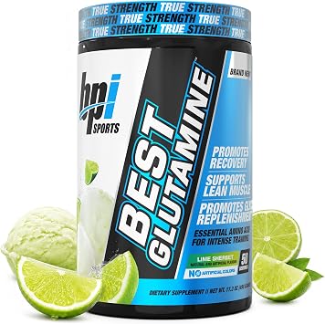 BPI Sports Best Glutamine Supplement Lime Sherbet Flavor, 50 Servings