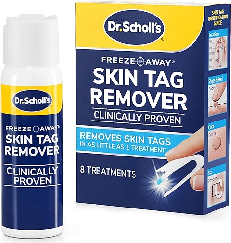 Dr. Scholl's Kit de eliminación de marcas en la piel Freeze Away, 8 unidades – Elimina completamente las etiquetas de la piel en tan poco como 1