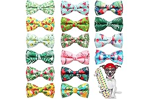 16 Pcs Dog Bow Ties for Collar