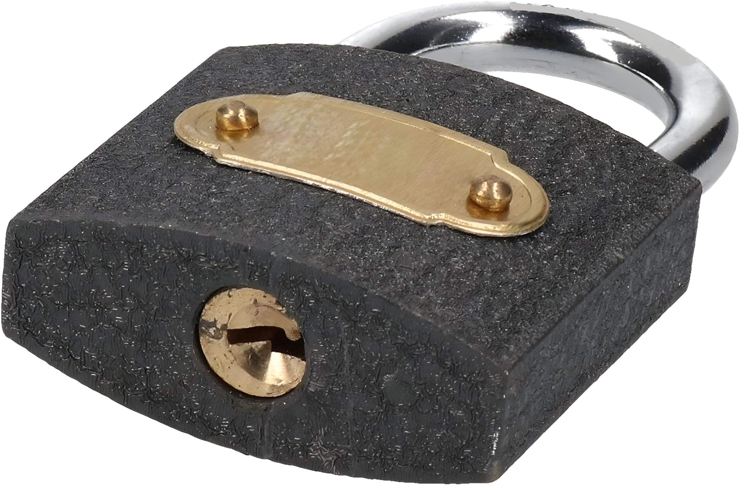 50mm Heavy-Duty Padlock with Keys Lock with Hardened Steel Shackle Security for Shed, Fence gate & Garage Gym lockers suitcases Anti-Cutting & Sawing Protection with 2 Matching Keys 1PC-image-39