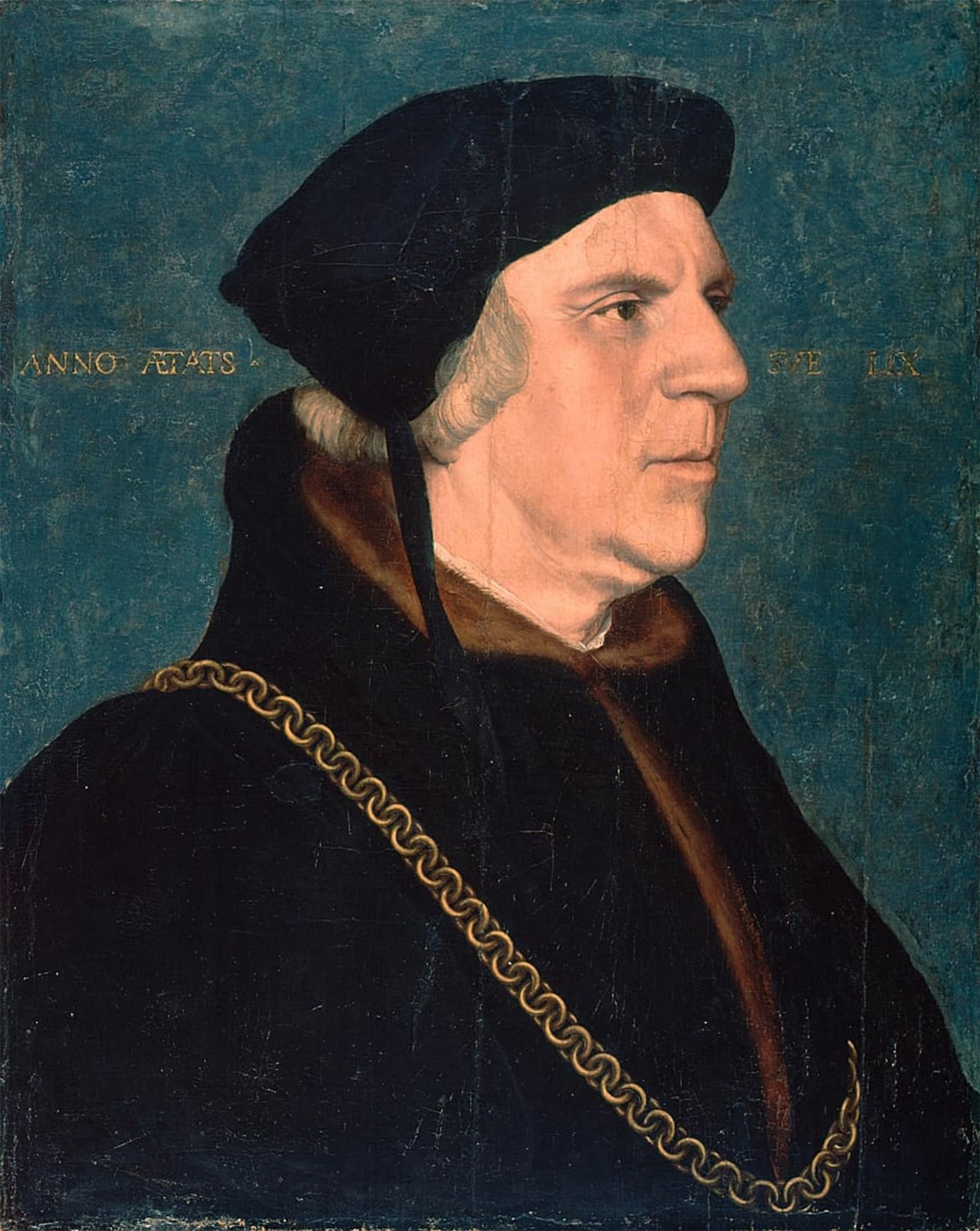 Serendipitp No Frame Aesthetic Poster Photo Wall Print Retro Picture Portrait Of Sir William Butts By Hans Holbein The Younger Modern Wall Artwork For Home Decor 60X90cm