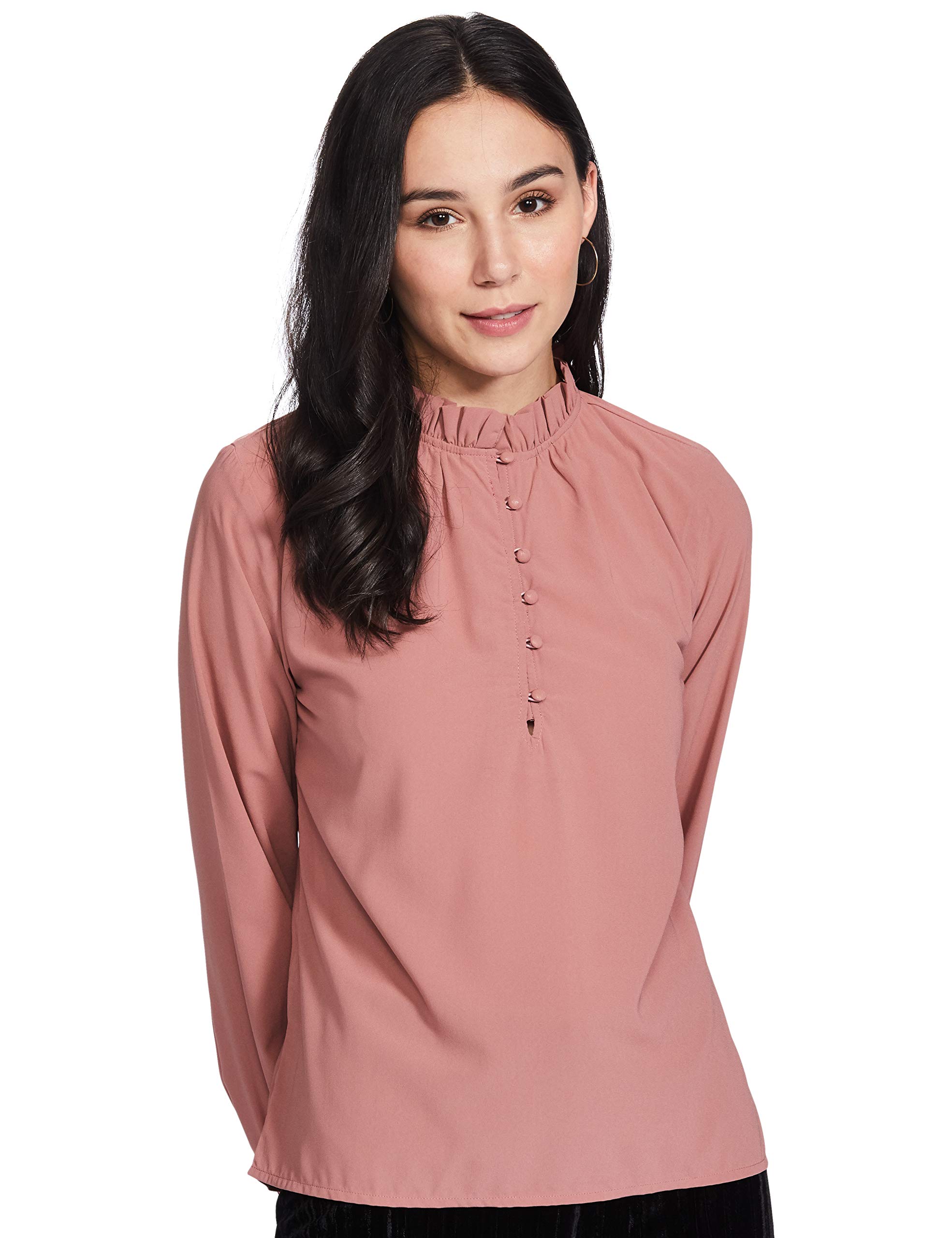 harpa Women's Solid Regular Fit Blouse-picture-32