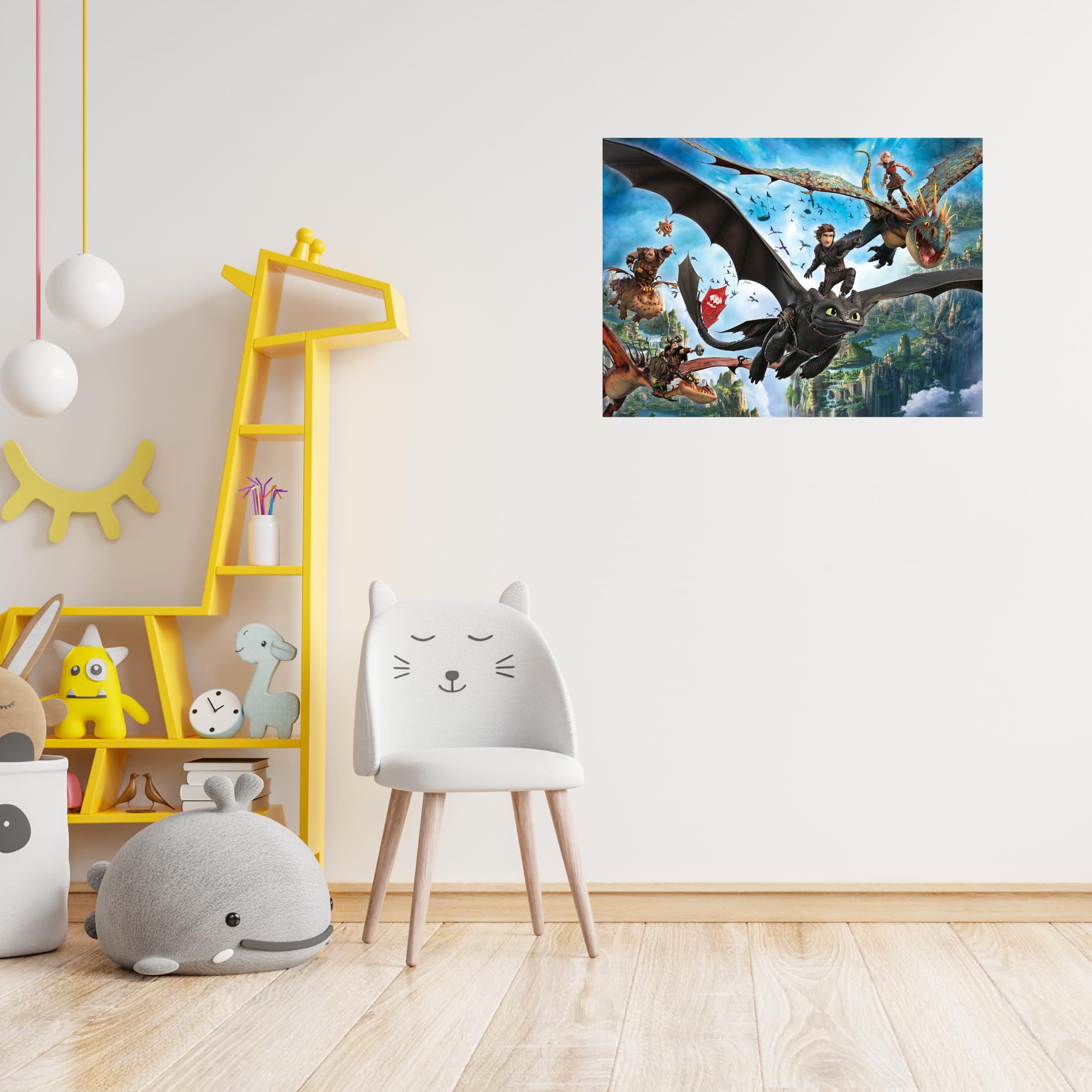 Ravensburger How to Train your Dragon XXL 150 piece Jigsaw Puzzle for Adults and Kids Age 7 Years Up, Weiß, 150 pezzi, 49.3 x 36.2 cm - Image 4