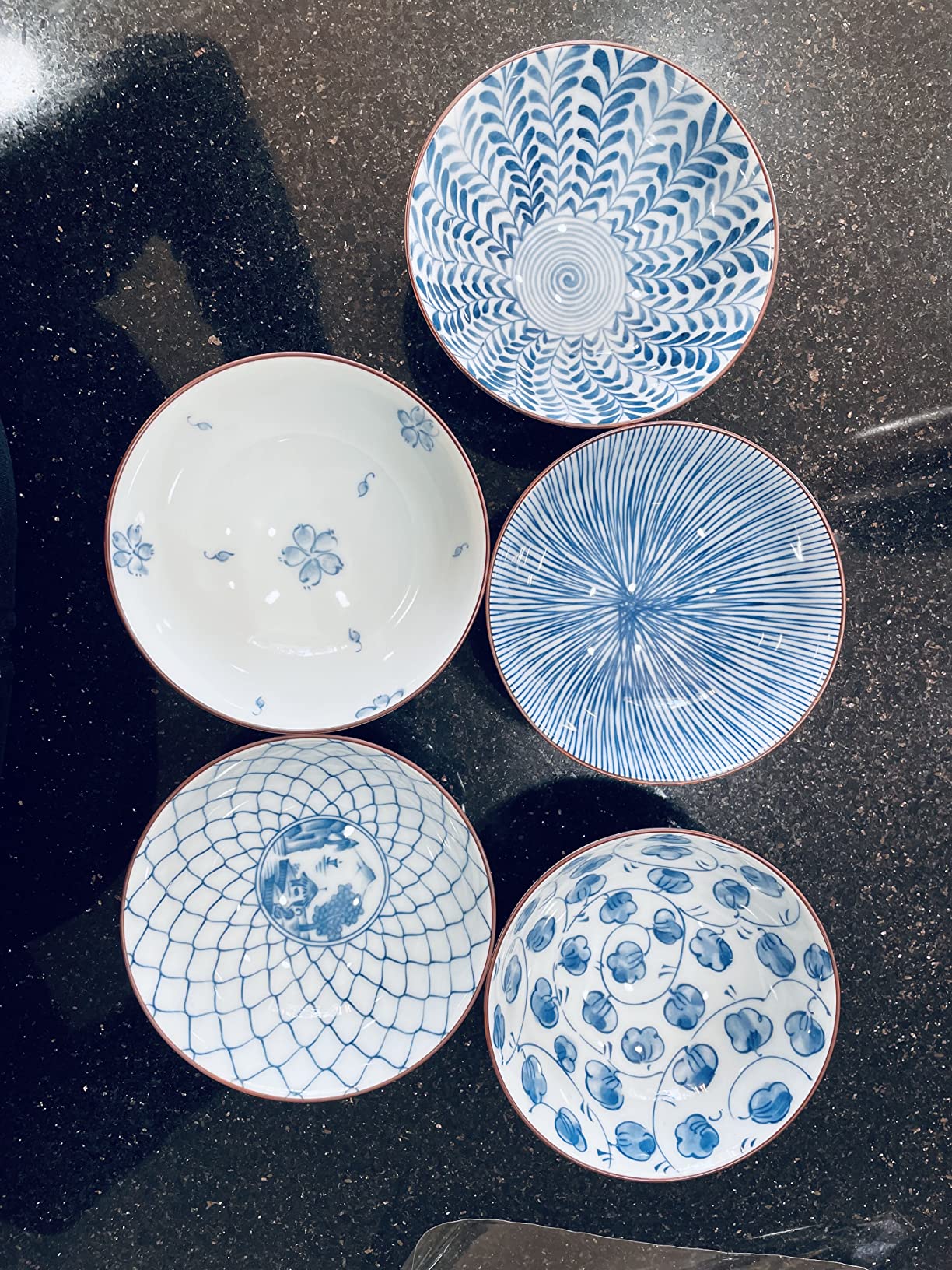 8/mo Finance Mino Ware Japanese Pottery Set Traditional Japanese