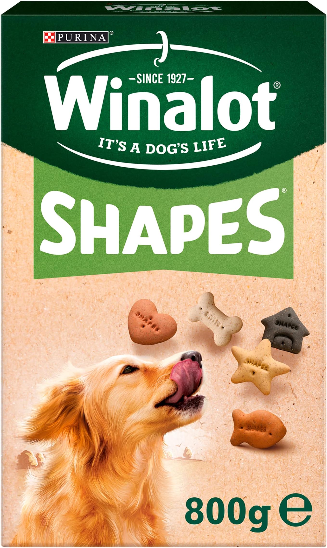 Winalot Shapes Dog Treat Biscuits 800g, Pack of 5 Amazon.co.uk Pet