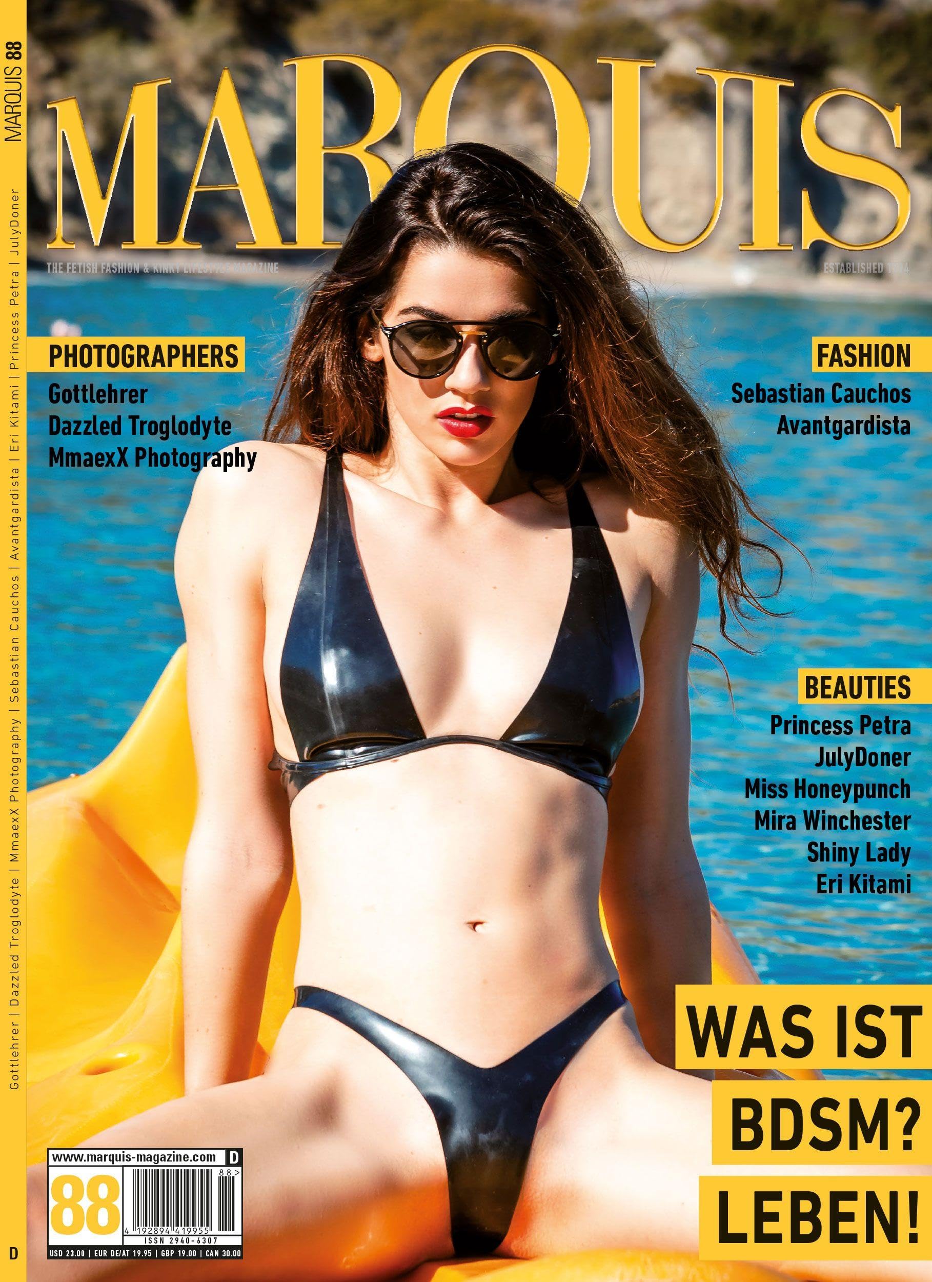 MARQUIS Magazine No. 88 - Fetish, Fashion, Latex & Lifestyle -- Deutsche Ausgabe: Das legendäre MARQUIS-Magazin, Ausgabe Nr 88 - dieses mal Princess ... 2 der Las Vegas Reise und vielem vielem mehr!