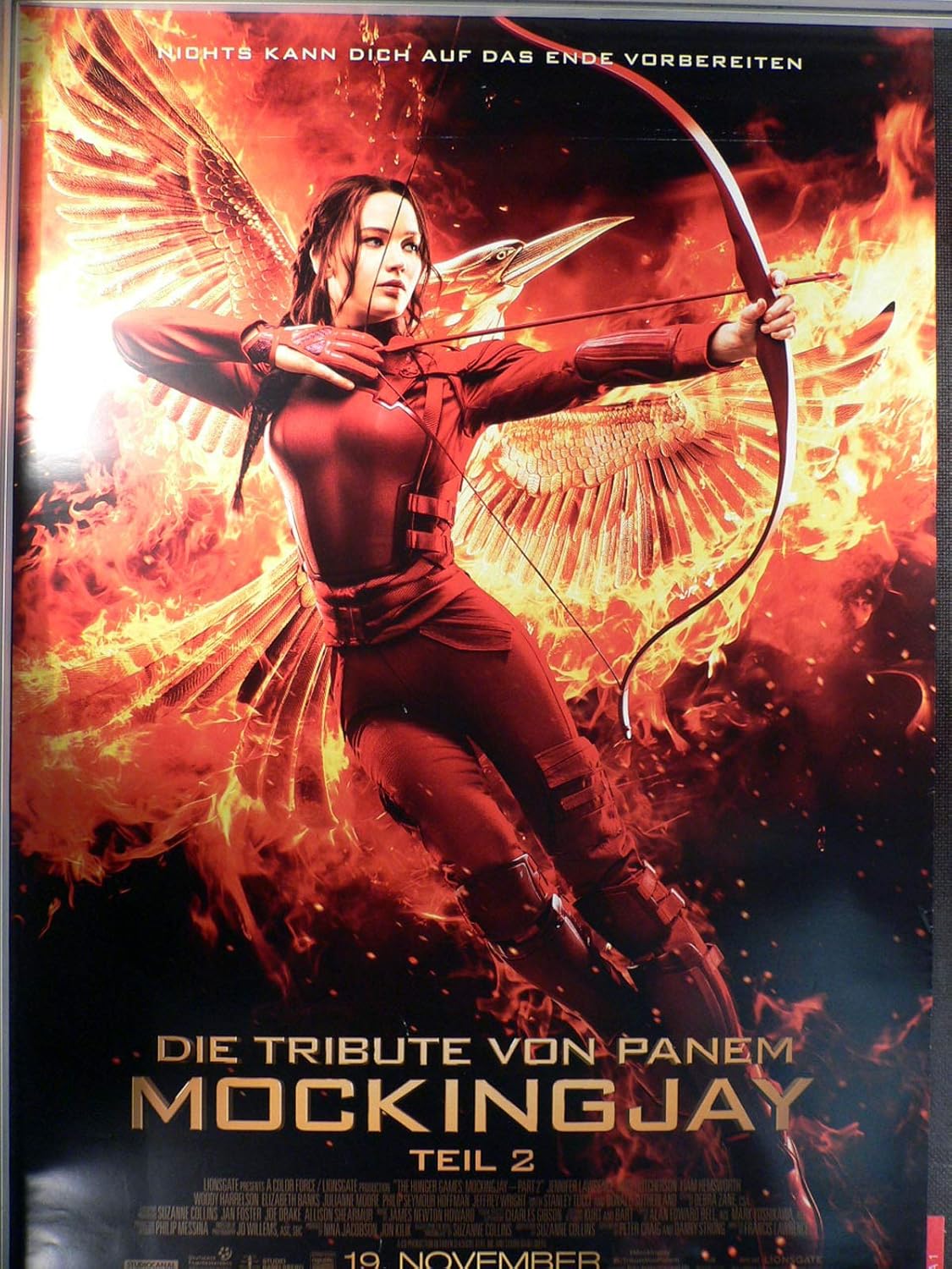 Tribute Von Panem Mockingjay Teil 2 Ganzer Film Amazon.de: Die Tribute von Panem - Mocking Jay Teil 2 - Filmposter A1